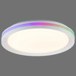 Luminaires Leuchten Direkt Plafonnier Leuchten-Direkt RIBBON LED Blanc, 2 lumières, Télécommandes, Changeur de couleurs* Éclairage Led