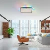 Luminaires Leuchten Direkt Plafonnier Leuchten-Direkt GALACTICA LED Blanc, 2 lumières, Télécommandes, Changeur de couleurs* Éclairage Led