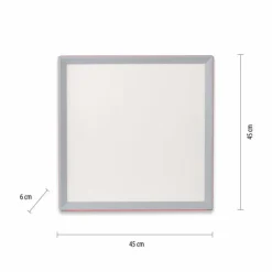 Luminaires Leuchten Direkt Plafonnier Leuchten-Direkt GALACTICA LED Blanc, 2 lumières, Télécommandes, Changeur de couleurs* Éclairage Led