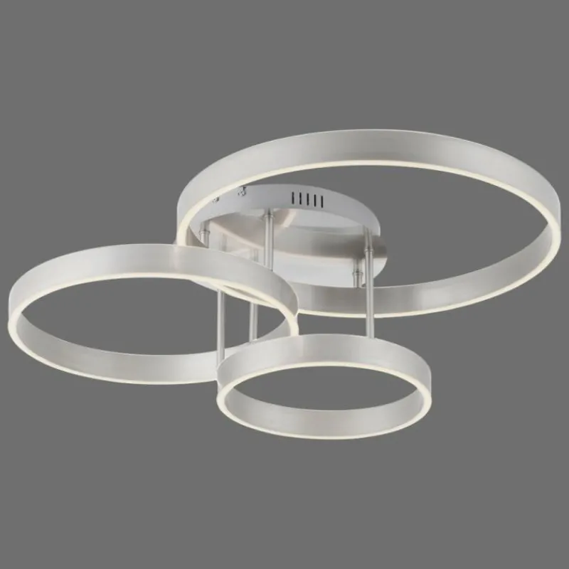 Luminaires Leuchten Direkt Plafonnier Leuchten-Direkt LILLUTI LED Argenté, 2 lumières, Télécommandes* Éclairage Led