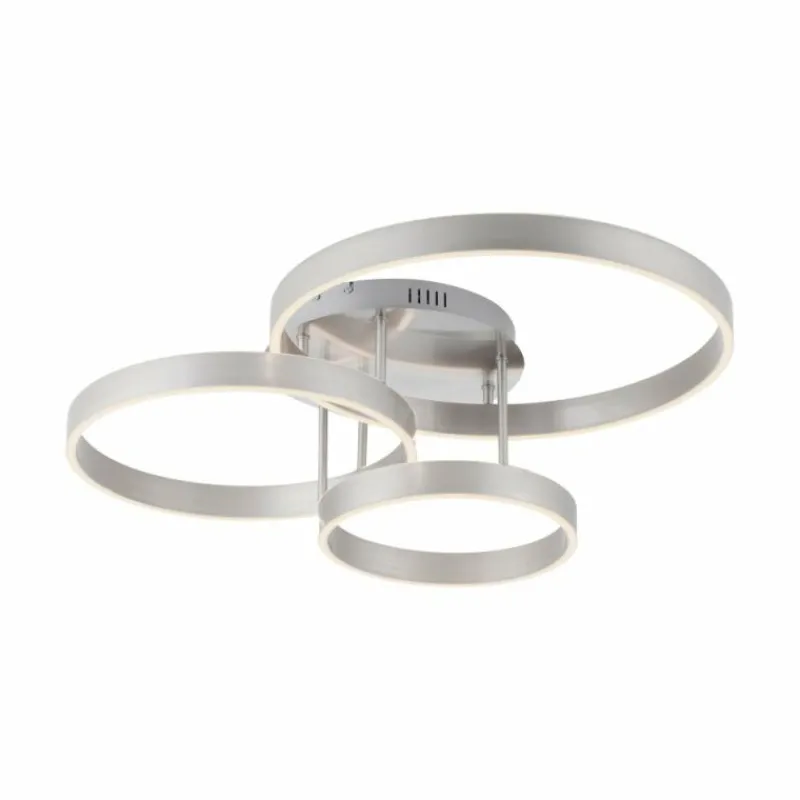 Luminaires Leuchten Direkt Plafonnier Leuchten-Direkt LILLUTI LED Argenté, 2 lumières, Télécommandes* Éclairage Led