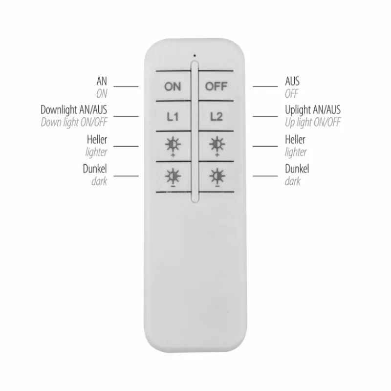 Luminaires Leuchten Direkt Plafonnier Leuchten-Direkt LILLUTI LED Argenté, 2 lumières, Télécommandes* Éclairage Led