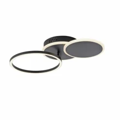 Luminaires Leuchten Direkt Plafonnier Leuchten-Direkt SEVENT LED Noir, 1 lumière* Éclairage Led