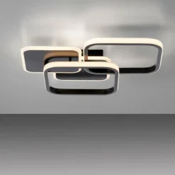 Luminaires Leuchten Direkt Plafonnier Leuchten-Direkt SEVENT LED Noir, 1 lumière* Éclairage Led