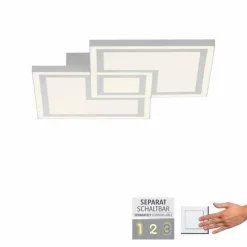 Luminaires Leuchten Direkt Plafonnier Leuchten-Direkt BEDGING LED Blanc, 1 lumière* Éclairage Led