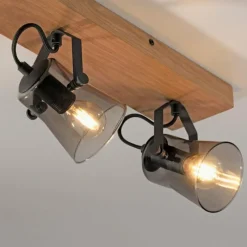 Luminaires Scandinaves-Luminaires Leuchten Direkt Plafonnier Leuchten-Direkt GREEN LANGSTRÖM Écru, Noir, 3 lumières