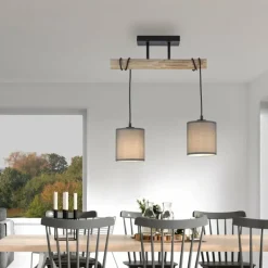 Luminaires Scandinaves-Luminaires Leuchten Direkt Plafonnier Leuchten-Direkt GREEN TRIBU Écru, Noir, 2 lumières