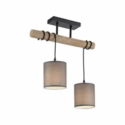 Luminaires Scandinaves-Luminaires Leuchten Direkt Plafonnier Leuchten-Direkt GREEN TRIBU Écru, Noir, 2 lumières