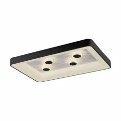 Luminaires Leuchten Direkt Plafonnier Leuchten-Direkt VERTIGO LED Noir, 1 lumière, Télécommandes* Éclairage Led