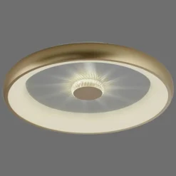 Lampes Dorées-Luminaires Leuchten Direkt Plafonnier Leuchten-Direkt VERTIGO LED Or, 1 lumière, Télécommandes