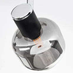 hofstein Plafonnier Lexington Chrome, Noir, 3 lumières