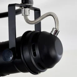 Lampes Industrielles-hofstein Plafonnier Lichinga Noir, 3 lumières