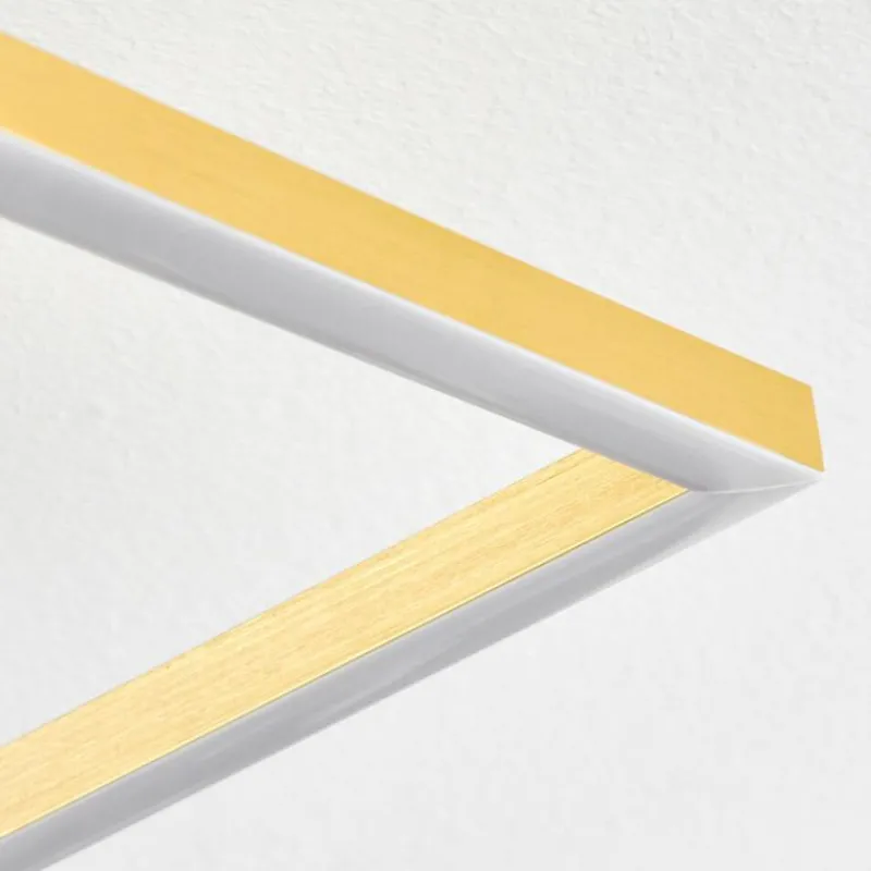 hofstein Plafonnier Lillavois LED Noir, 1 lumière, Télécommandes