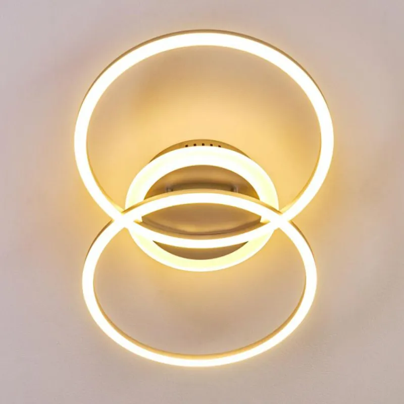 hofstein Plafonnier Lithgow LED Argenté, 1 lumière