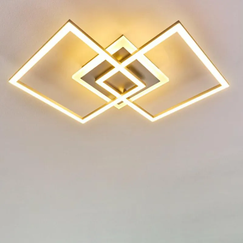 hofstein Plafonnier Lithgow LED Argenté, 1 lumière