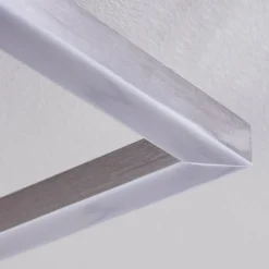 hofstein Plafonnier Loftheim LED Chrome, Nickel mat, 1 lumière