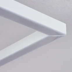 hofstein Plafonnier Loftheim LED Chrome, Blanc, 1 lumière