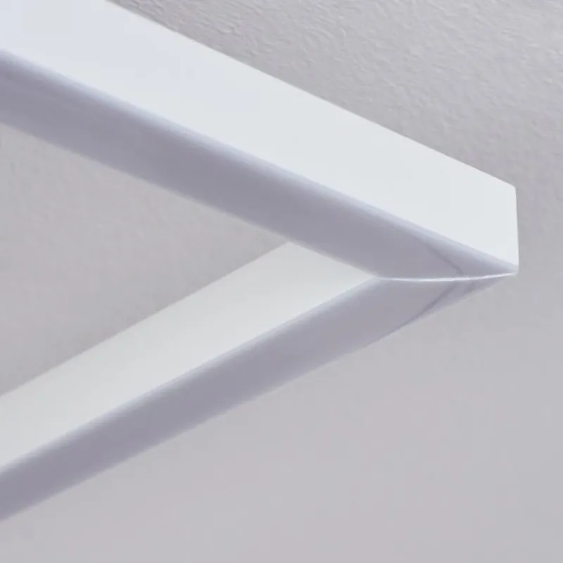 hofstein Plafonnier Loftheim LED Chrome, Blanc, 1 lumière