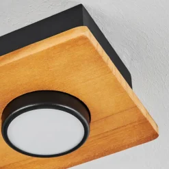 hofstein Plafonnier Lomnion LED Écru, Noir, 1 lumière