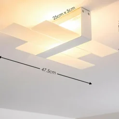 hofstein Plafonnier Lovikka Blanc, 1 lumière