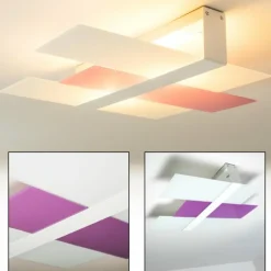 hofstein Plafonnier Lovikka Blanc, 2 lumières