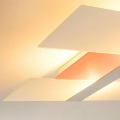 hofstein Plafonnier Lovikka Blanc, 2 lumières