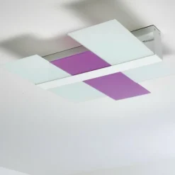 hofstein Plafonnier Lovikka Blanc, 2 lumières