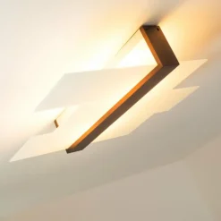 Lampes En Bois-hofstein Plafonnier Lovikka Bois foncé, 2 lumières