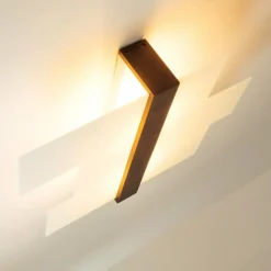 Lampes En Bois-hofstein Plafonnier Lovikka Bois foncé, 2 lumières