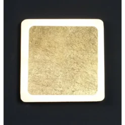 Lampes Dorées-Luce Design Plafonnier Solaris LED Noir doré, Blanc, 1 lumière