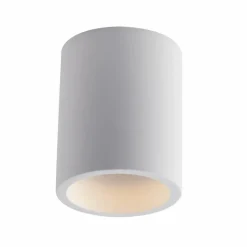 Luce Design Plafonnier Luce-Design Banjie peut être peint avec de la peinture ordinaire, Blanc, 1 lumière* Plafonniers