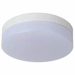 Luminaires Lucide Plafonnier Lucide BISKIT LED Blanc, 1 lumière, Détecteur de mouvement* Éclairage Led