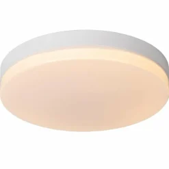 Luminaires Lucide Plafonnier Lucide BISKIT LED Blanc, 1 lumière, Détecteur de mouvement* Éclairage Led