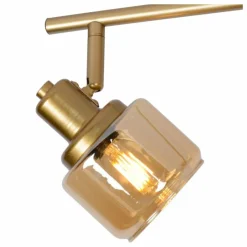 Luminaires Lucide Plafonnier Lucide BJORN Or, Laiton, 4 lumières