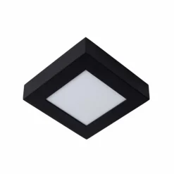 Luminaires Lucide Plafonnier Lucide BRICE LED Noir, 1 lumière* Éclairage Led