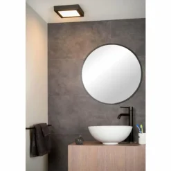 Luminaires Lucide Plafonnier Lucide BRICE LED Noir, 1 lumière* Éclairage Led