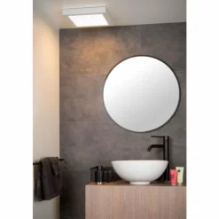 Luminaires Lucide Plafonnier Lucide BRICE LED Blanc, 1 lumière* Éclairage Led