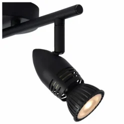 Luminaires Lucide Plafonnier Lucide CARO Noir, 2 lumières* Spots Et Projecteurs