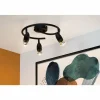 Luminaires Lucide Plafonnier Lucide CARO Noir, 3 lumières* Spots Et Projecteurs