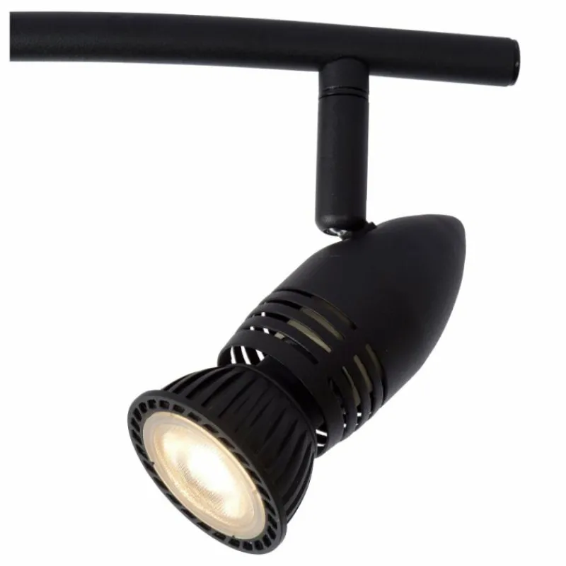 Luminaires Lucide Plafonnier Lucide CARO Noir, 4 lumières* Spots Et Projecteurs