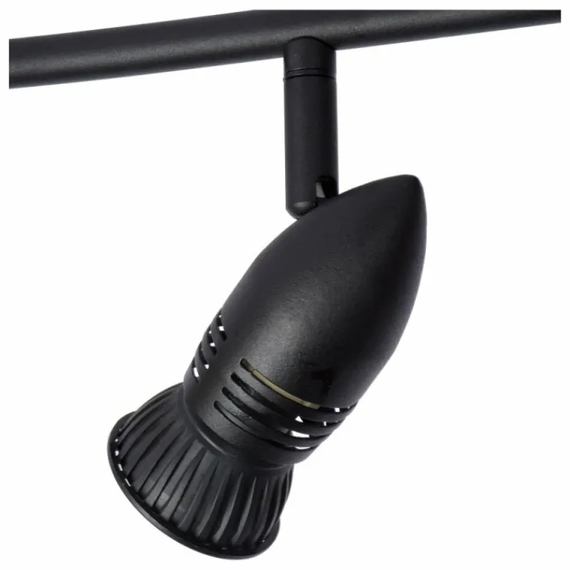 Luminaires Lucide Plafonnier Lucide CARO Noir, 4 lumières* Spots Et Projecteurs