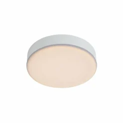 Luminaires Rustiques-Luminaires Lucide Plafonnier Lucide CERES-LED Blanc, 1 lumière