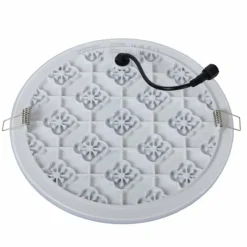 Luminaires Rustiques-Luminaires Lucide Plafonnier Lucide CERES-LED Blanc, 1 lumière