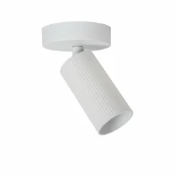 Luminaires Lucide Plafonnier Lucide CLUBS Blanc, 1 lumière* Spots Et Projecteurs