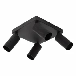 Luminaires Lucide Plafonnier Lucide CLUBS Noir, 4 lumières* Spots Et Projecteurs