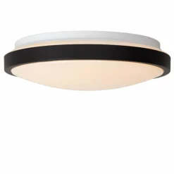 Luminaires Lucide Plafonnier Lucide DASHER LED Noir, 1 lumière, Détecteur de mouvement* Éclairage Led