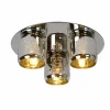Luminaires Lucide Plafonnier Lucide ERYN Chrome, 3 lumières