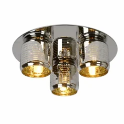 Luminaires Lucide Plafonnier Lucide ERYN Chrome, 3 lumières