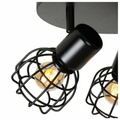 Luminaires Lucide Plafonnier Lucide FILOX Noir, 1 lumière* Spots Et Projecteurs