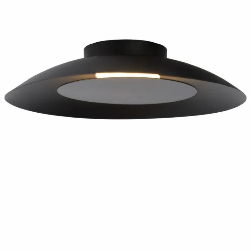 Lampe Turque-Luminaires Lucide Plafonnier Lucide FOSKAL LED Noir, 1 lumière
